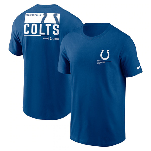 Men's Indianapolis Colts Blue Team Incline T-Shirt